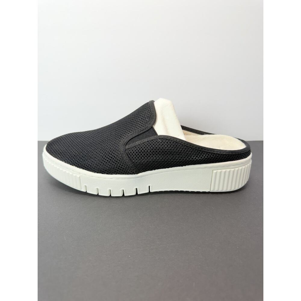 SOUL Naturalizer Women’s Black Mesh Slip-On Mule Shoes Round Toe size 8 - Picture 3 of 6